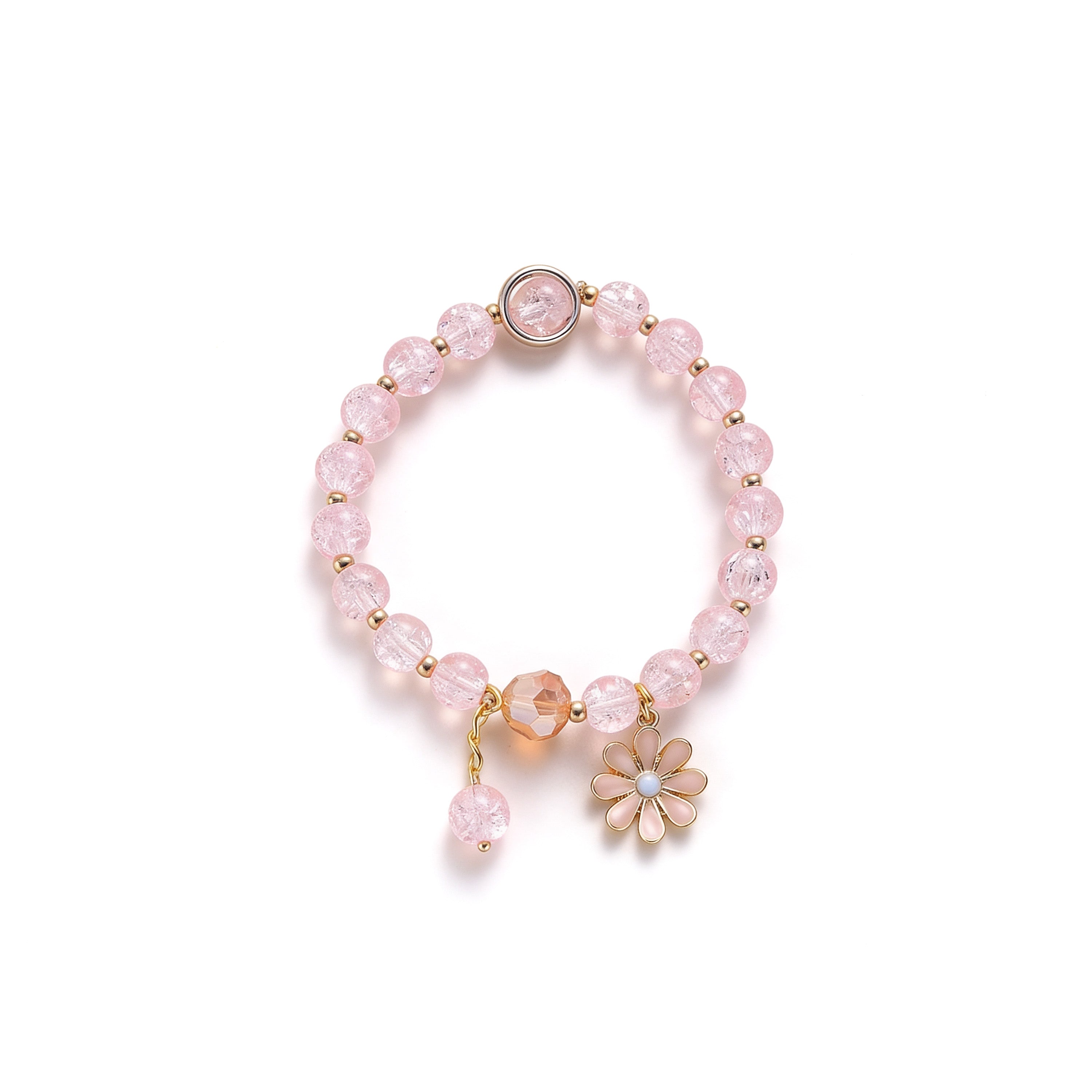 Kids daisy charm bracelet